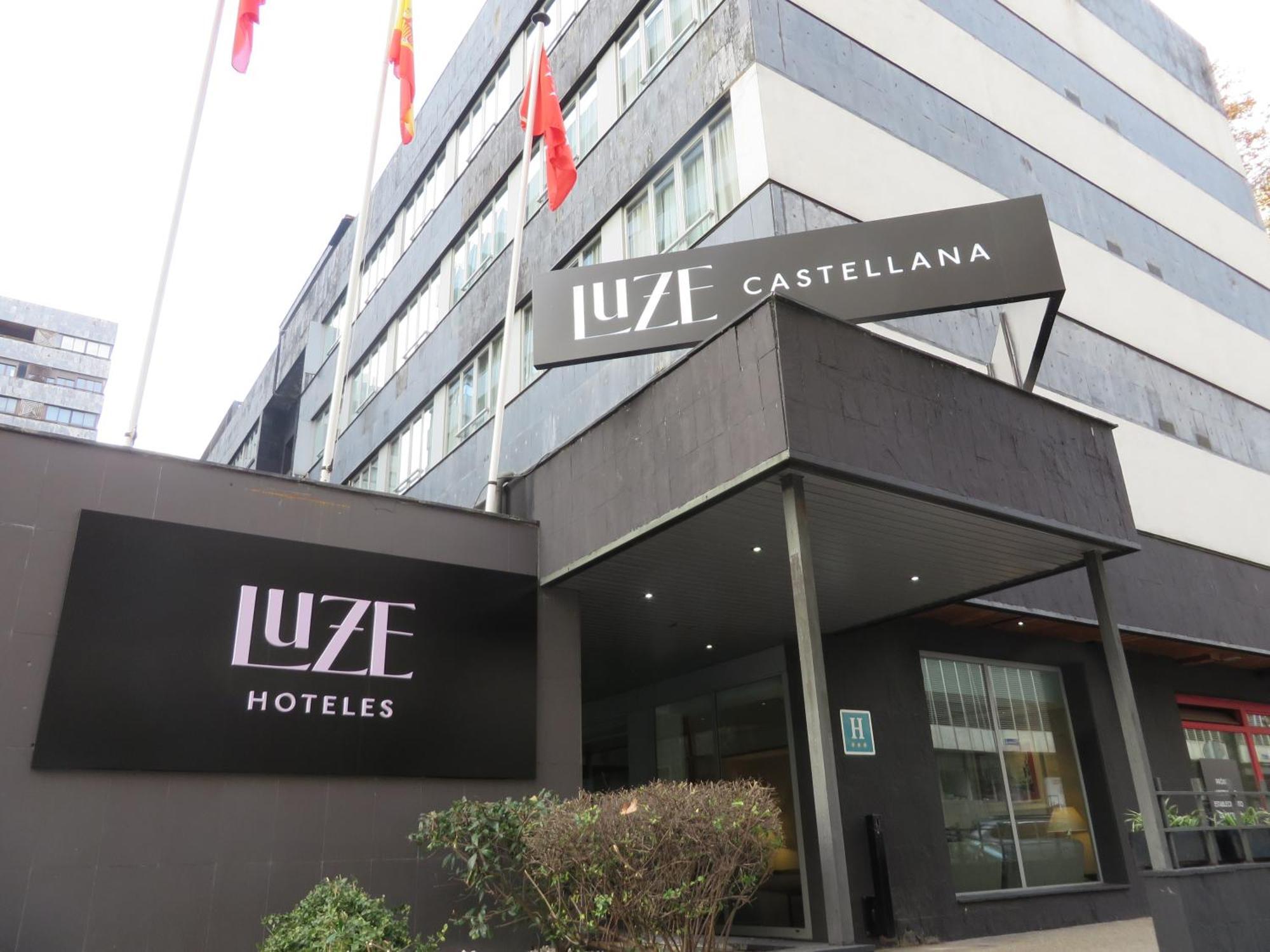 Luze Castellana Hotel Madrid Exterior foto